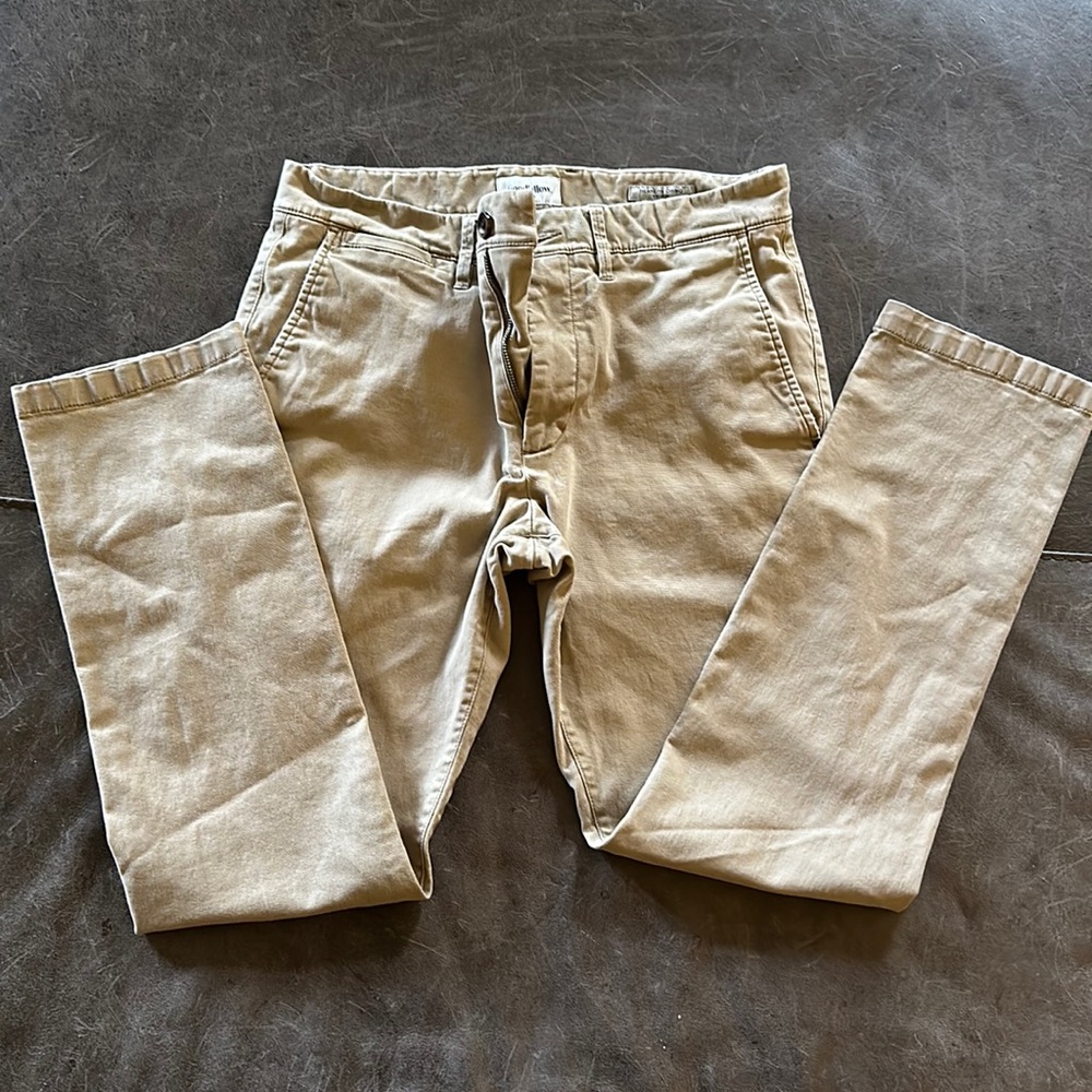 Flat front men’s khakis, Goodfellow, 32x30